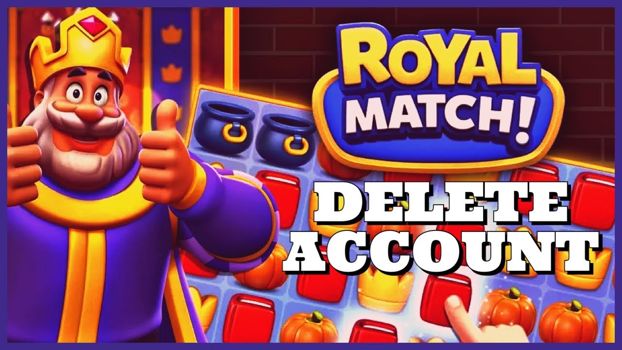 ¿Cómo eliminar cuenta de Royal Match?