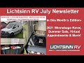 LichtsinnRV.com - The 2021 Winnebago Revel, Summer Sale &amp; More in this Month&#39;s Video