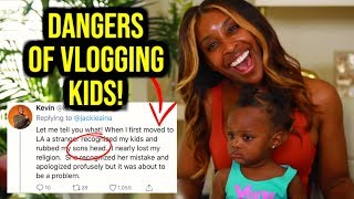 JACKIE AINA EXPOSES DANGERS OF INFLUENCERS POSTING THEIR KIDS!