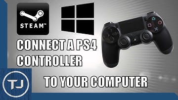 Easily Connect A PS4 Controller To PC And Play Steam Games 2017!