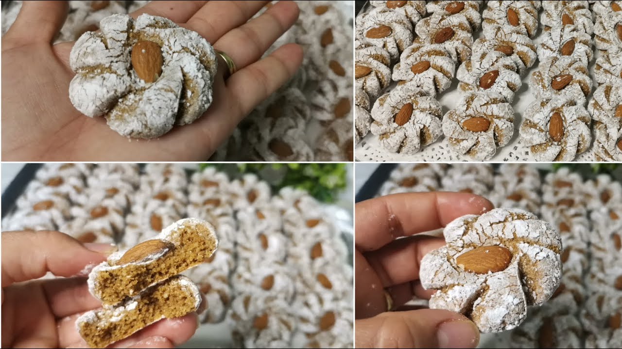 #حلويات_العيد غريبة الزنجلان تتجي معلكة و اسهل منها مكاين/مع شرح طريقة الطهي