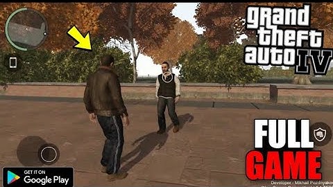 Grand Theft Auto IV Mobile Test 0.1 Gameplay And Features ( Full Game )