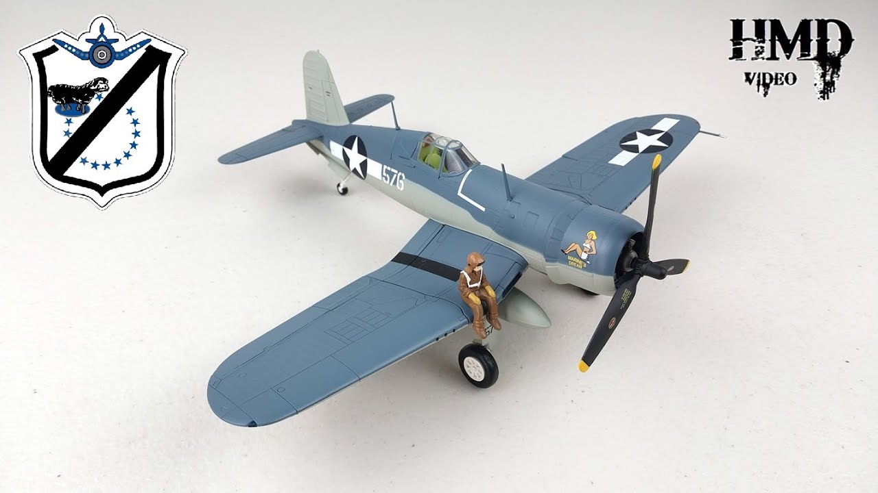 Vought F4U Corsair, USMC VMF-214 Black Sheep, Edwin Olander