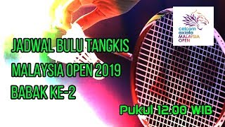 Jadwal Malaysia Open 2019 Babak Kedua, 12 Wakil Indoneisa Akan Bertanding