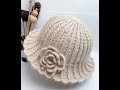 Flower beautiful hat free tutorial