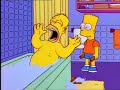 Bart Hits Homer With a Chair but with CM Punk theme song