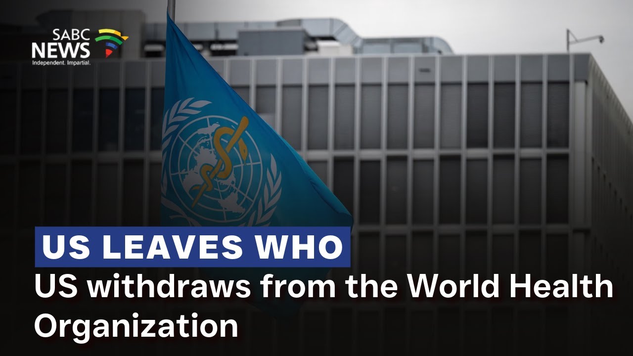 US withdraws from the World Health Organization - YouTube