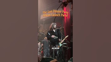 THE LAST DINNER PARTY BRAND NEE ALBUM LAUNCH PARTY #festivals