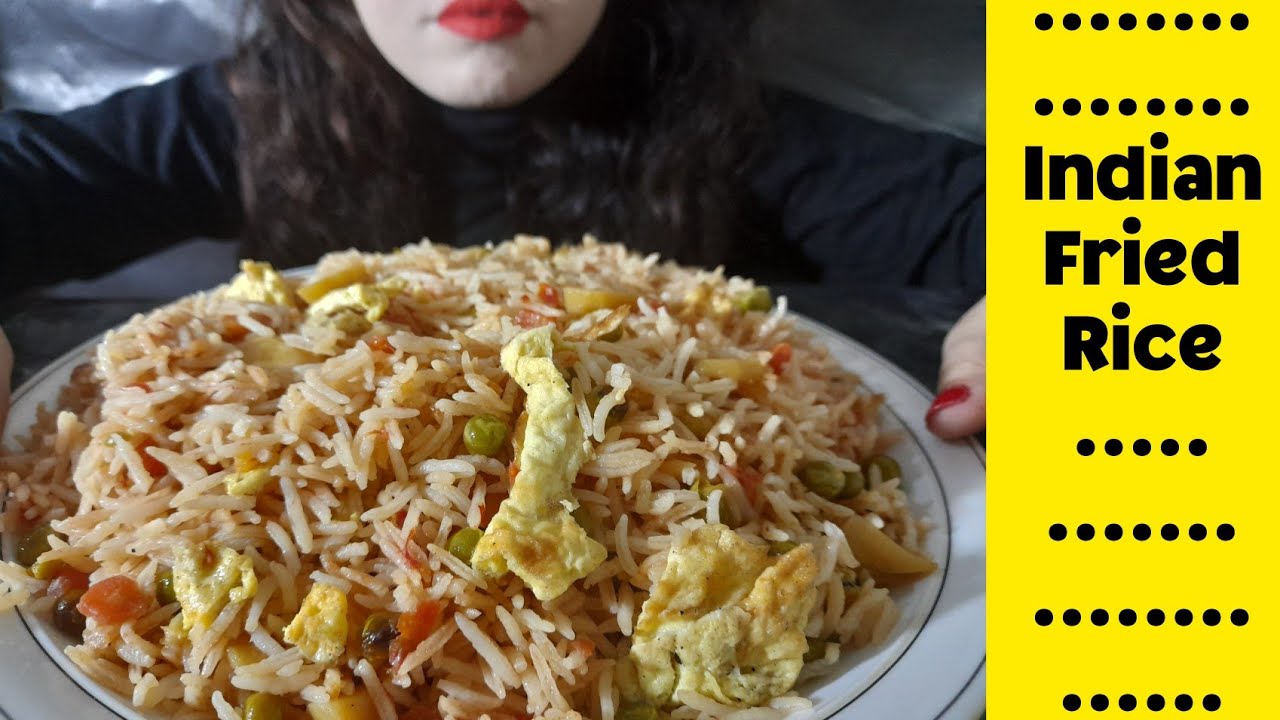 INDIAN FRIED RICE | INDIAN STREET FOOD | - YouTube