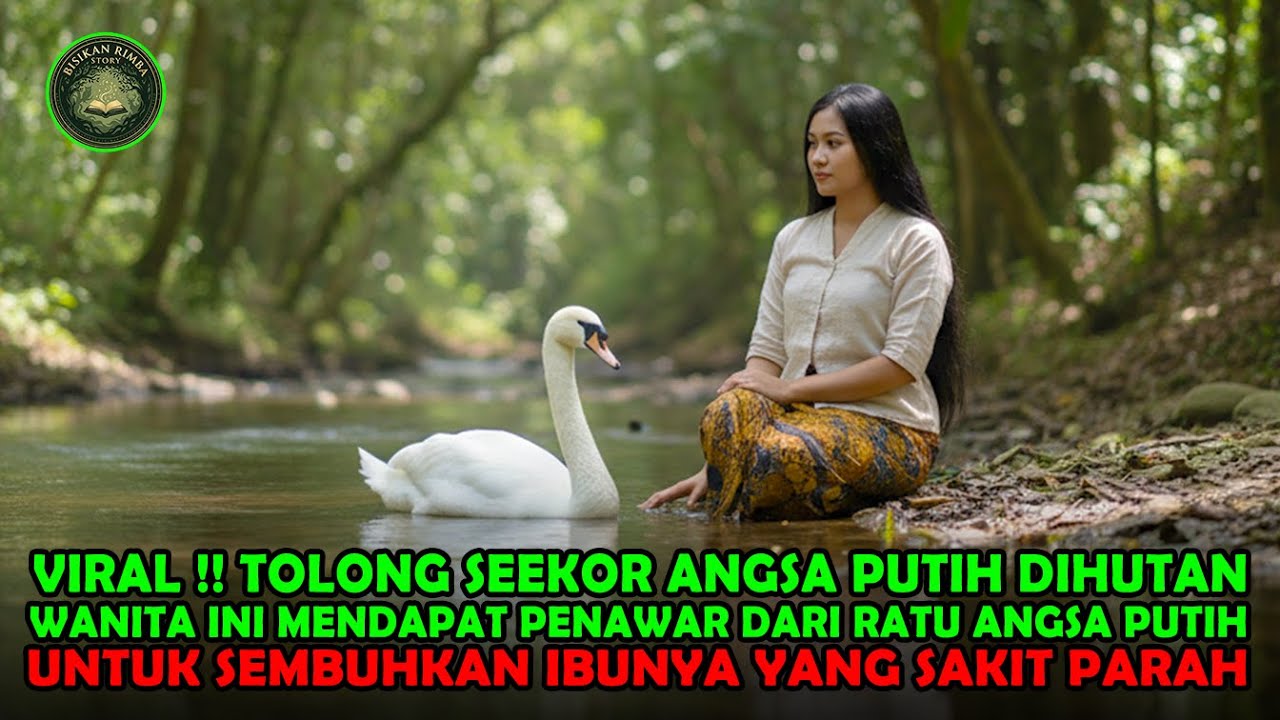 VIRAL !! TOLONG SEEKOR ANGSA PUTIH, WANITA INI DAPAT PENAWAR UNTUK KESEMBUHAN IBUNYA DARI RATU ANGSA