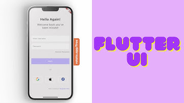 SignIn UI - Flutter UI - Speed Code