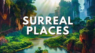 SURREAL PLACES  TOP 50 Unbelievable Places on Earth