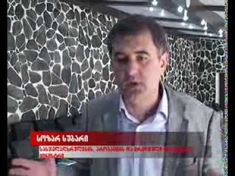 სოზარ სუბარი ბორჯომში ჟურნალისტებს შეხვდა
