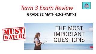 Grade 8E-Math-EOT-Term-3-Part-1-Learning Objective-4-Q1-6Conjunctions, dis junctions &truth values.