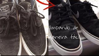 COMO LIMPAR TÊNIS DE CAMURÇA | SHARON MEL #4 - YouTube