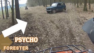 ANGRY FORESTER!!! ŠÍLENÝ LESÁK!!! 3x CAN-AM, 3x CF MOTO, 2x LINHAI ČTYŘKOLKY