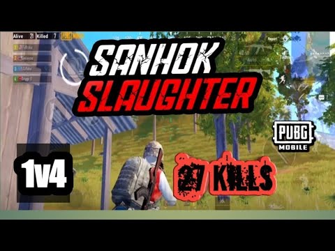 best-sanhok-gameplay!!!-|-27-kills-|-solo-vs-squad-|-pubg-mobile