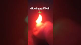 glowing golf ball ⛳
