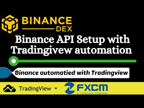   Binance API Setup With Tradingview Automation Bot