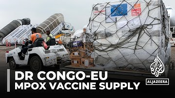 DR Congo receives first shipment of mpox vaccines