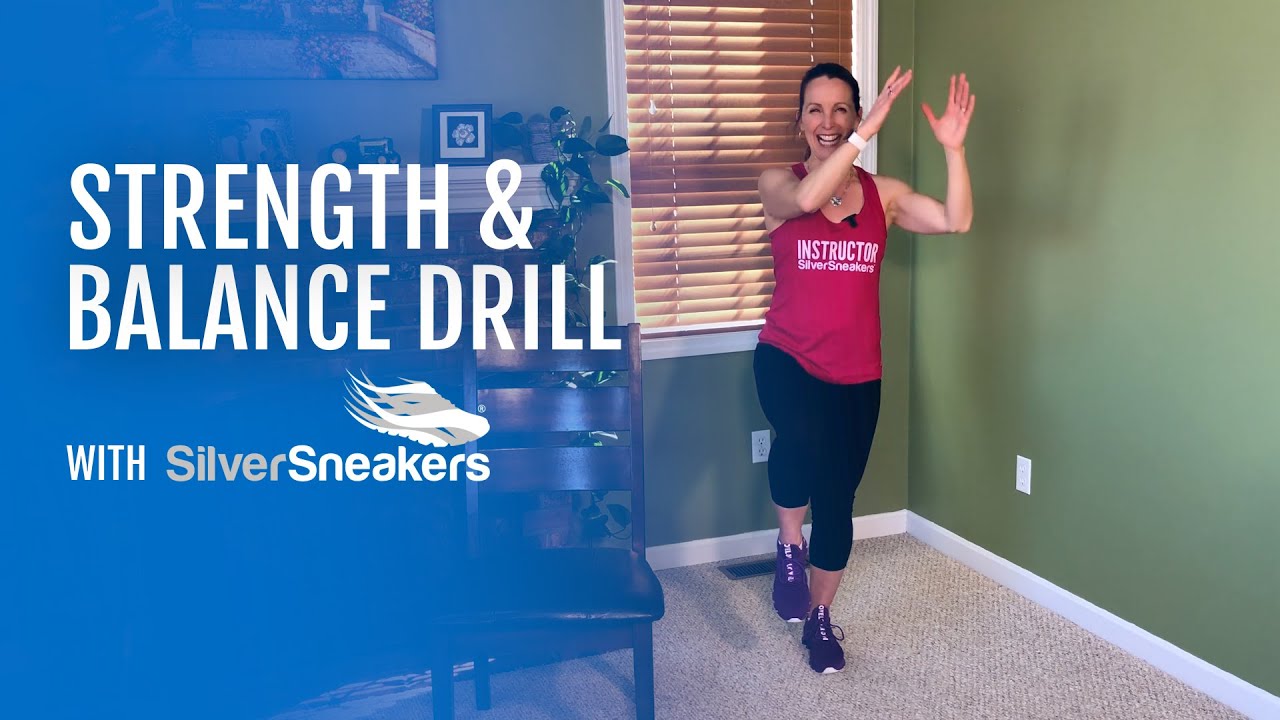 Strength & Balance Exercise Drill | SilverSneakers - YouTube