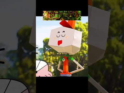 Так и не смог признать что он лысый 👩🏻🦲😂 | Удивительный мир Гамбола | #shorts #мультик #сериал