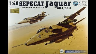 キティホーク HAWK KITTY 攻撃機 GR.1/GR.3 ジャギュア SEPECAT ミリタリー 1/48 プラモデル GR.1/GR.3 ジャギュア スペキャット 1/48 航空機・ヘリコプター