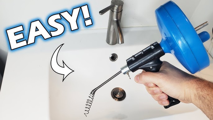 💦How to use drain weasel hair clog tool🛠️ #plumbing #plumber  #plumbingtools #shorts 