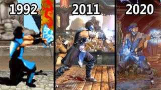 Evolution of Sub-Zero's Ice Ball (1992-2020)