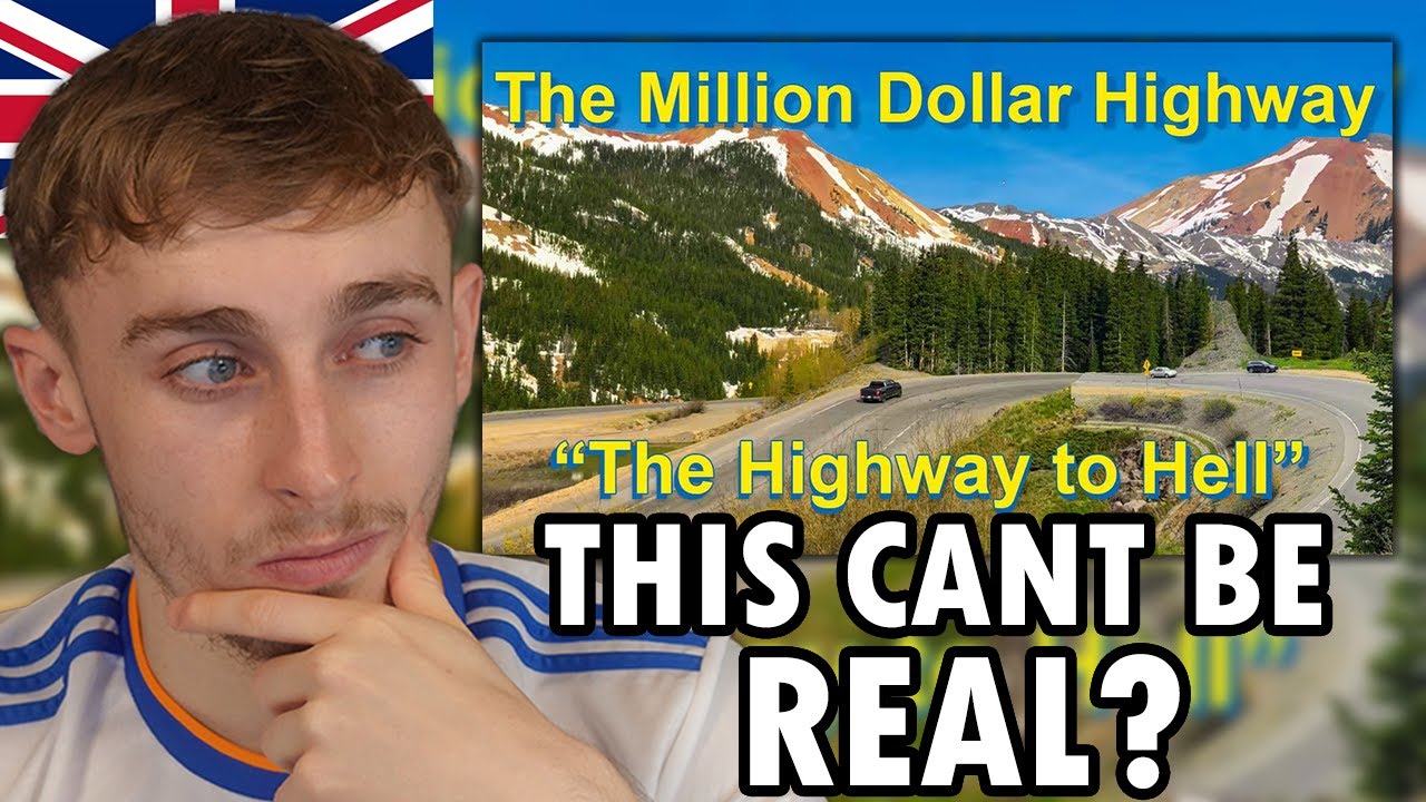 Brit Reacting to The Most Dangerous Road in America The Million