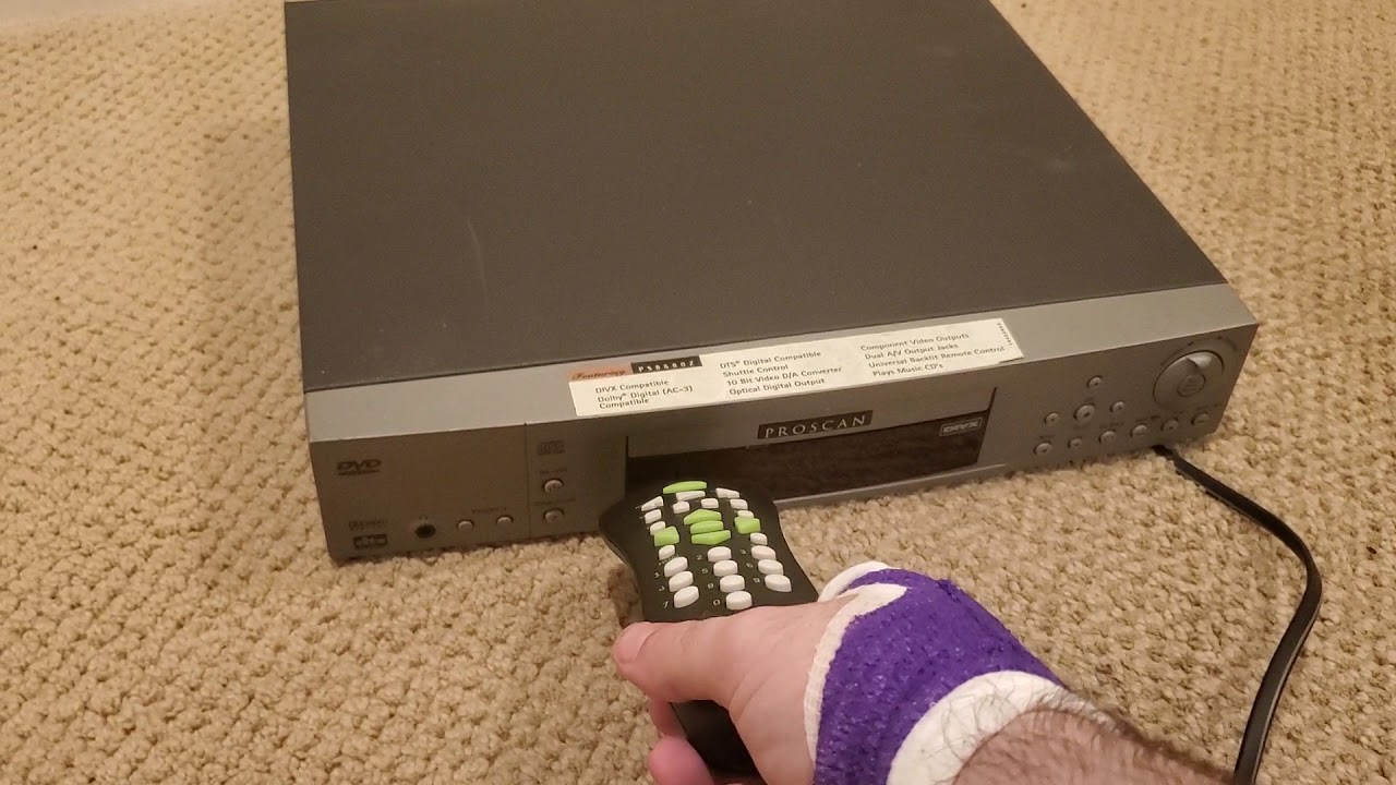 Original Xbox DVD remote working on Proscan (Thomson) DVD player YouTube