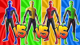 TEAM SPIDER MAN vs SPIDERMANS vs Bad Guy SPIDERMAN SUPERHEROES COLOR DANCE CHALLENGE