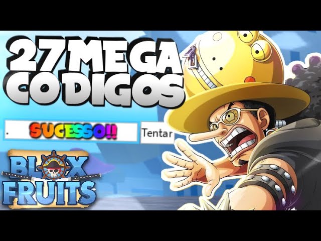 SAIU!! 22 MEGA CÓDIGOS *FUNCIONANDO* NO BLOX FRUITS (NOVO UPDATE 17.3  DEZEMBRO 2022) - Roblox 