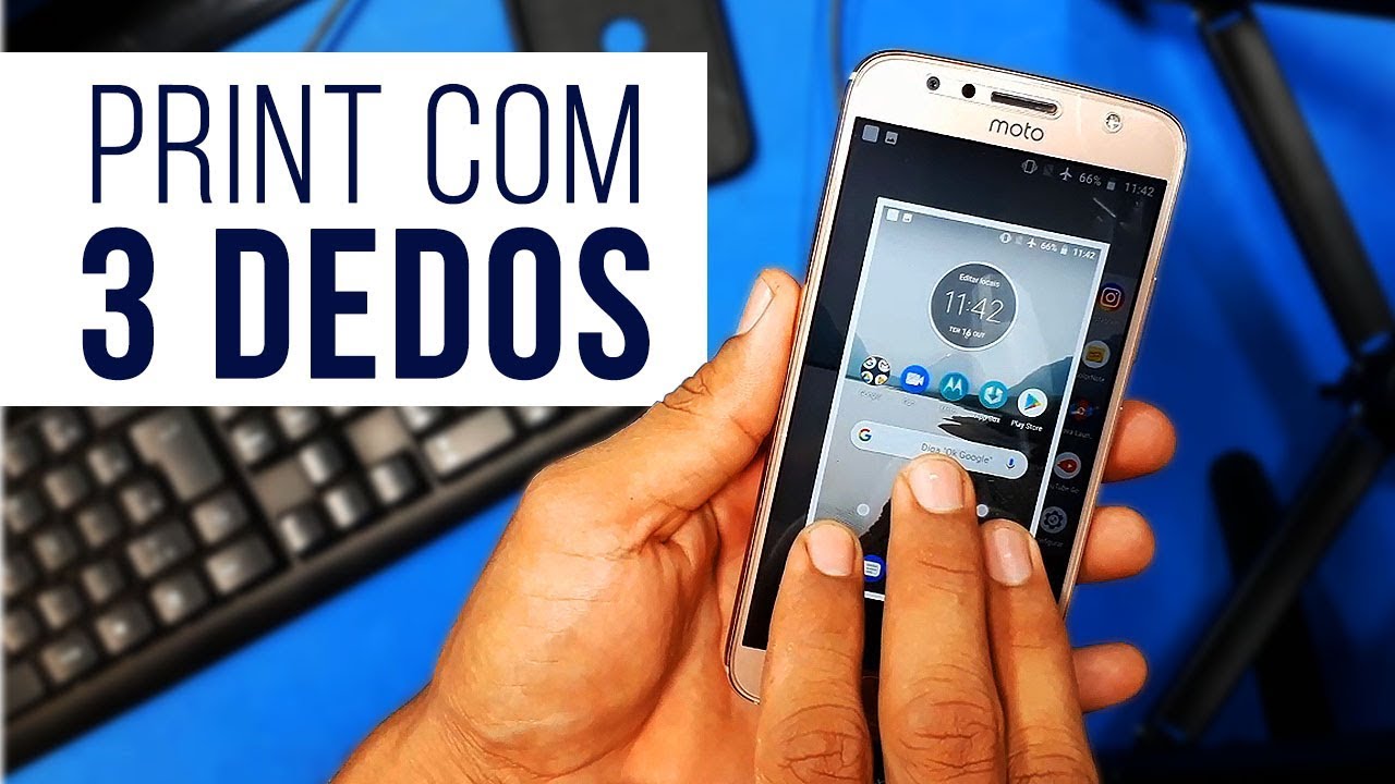 APRENDA A TIRAR PRINT COM TRÊS DEDOS NA TELA DE QUALQUER G5, G6, G7, G8 ...