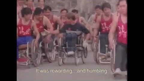 Rick Hansen Man In Motion World Tour - Great Wall of China