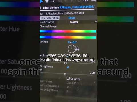 Rainbow hue tutorial