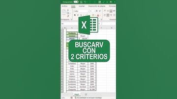 BUSCARV CON DOS CRITERIOS EN EXCEL #Excel #Exceltips #Exceltutorial #Shorts #Youtubeshorts #Short