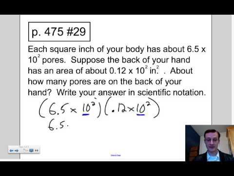 What are some scientific notation word problem examples?