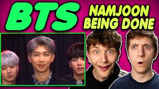 BTS - Namjoon Being Done With Everything REACTION!!