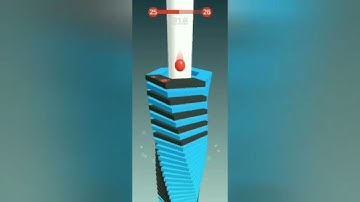 Stack Ball Level 25 | Blast Through Platforms | A4 Tech Live