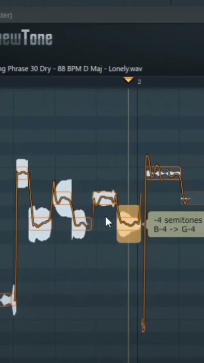 Making a Vocal Harmony from Scratch in Newtone #flstudio #flstudiotips #vocals