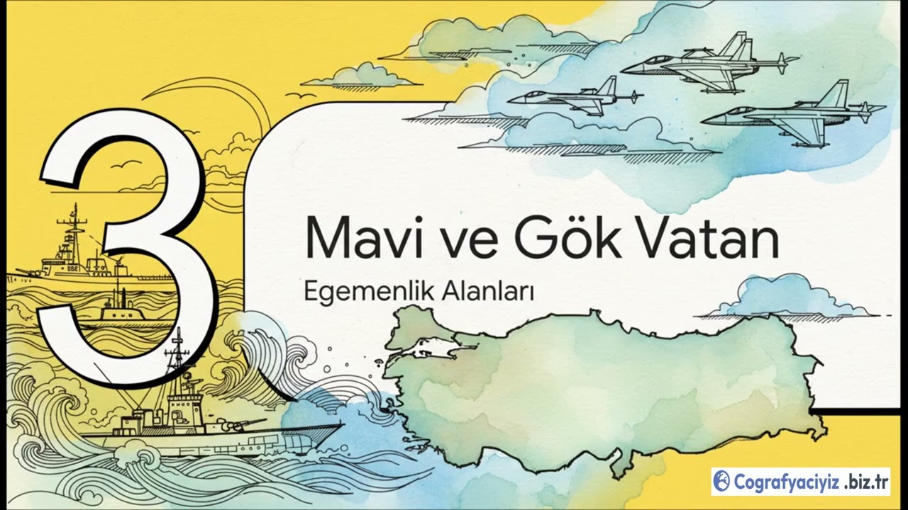 Coğrafya 9 Sınıf 2 Ünite 4 Türkiye'nin Coğrafi Konumu