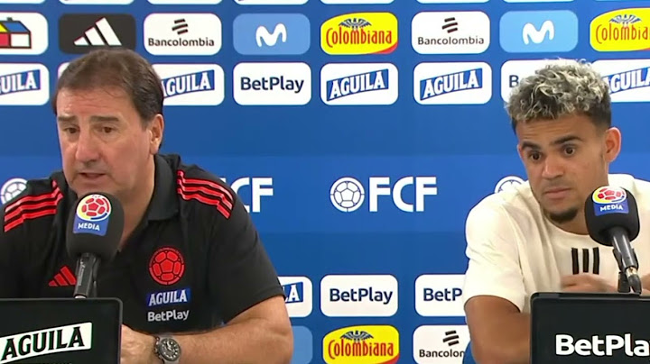 Rueda de Prensa Nestor Lorenzo POST Partido Tras la Goleada de Colombia ante Chile