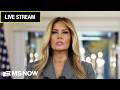 LIVE: First Lady Melania Trump delivers a statement on Epstein, Maxwell ties