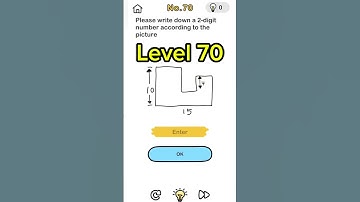 🧠 Brain Out Level 70 🧩 70 number brain out solve #brainout #games #shorts @SDSGAMING.