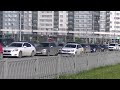 Volkswagen К018РО196 встречка (Яндекс такси)
