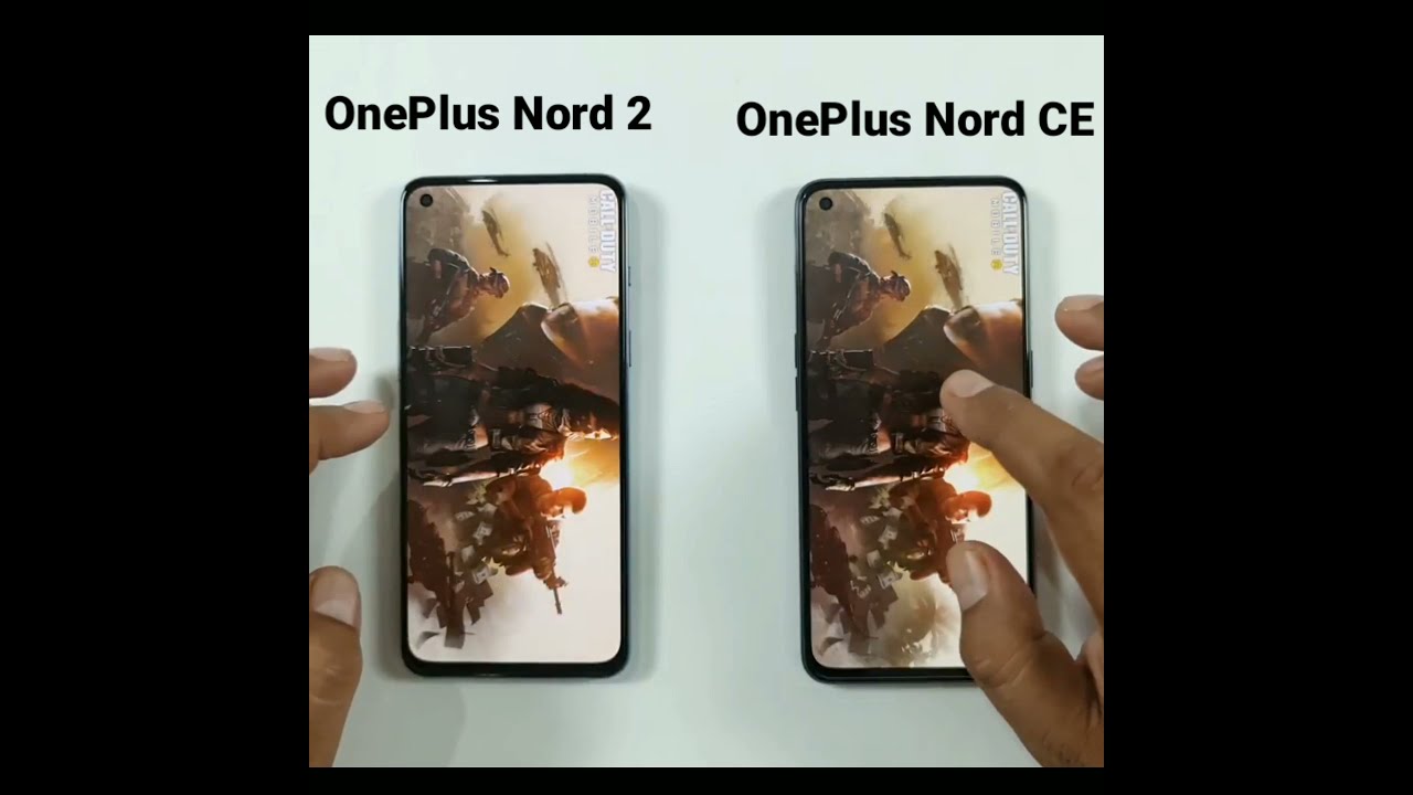 OnePlus Nord CE vs Nord 2 Call Of Duty Speed Test 😍