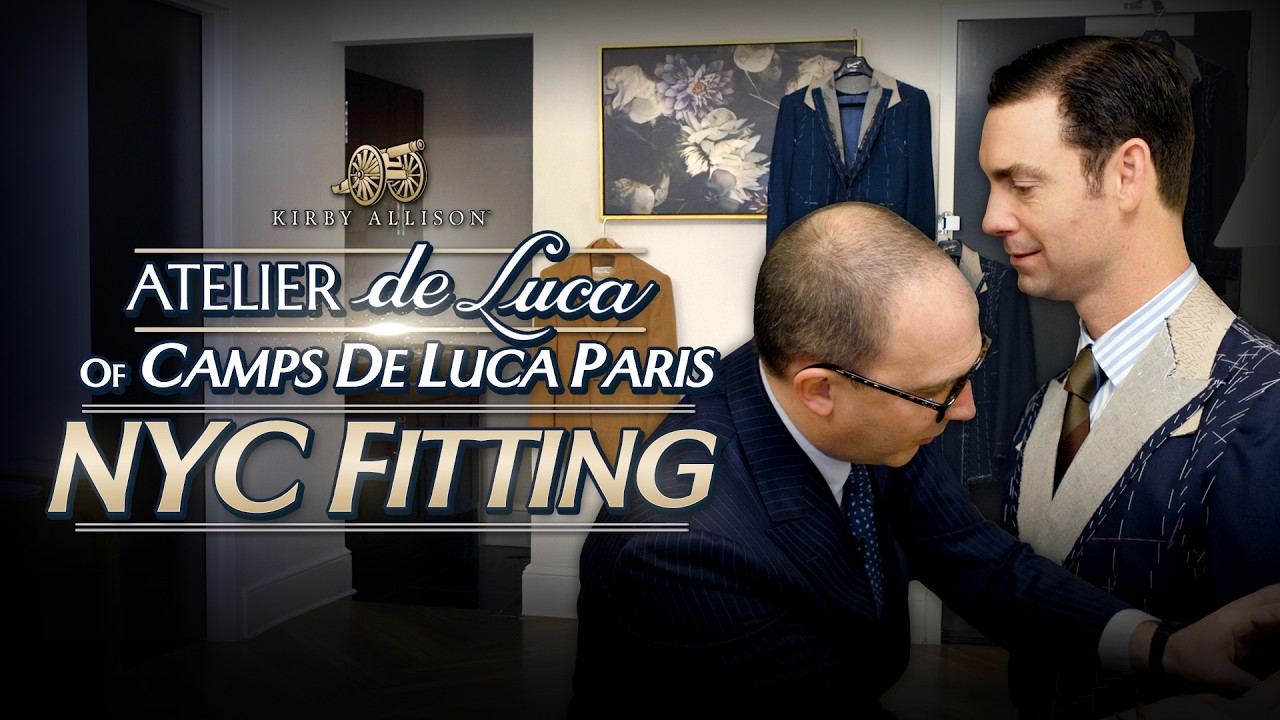 From Paris to New York: My Second Bespoke Fitting with Julien de Luca | EP2 | Kirby Allison