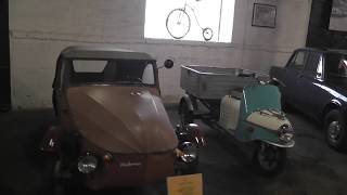 Братислава, музей транспорта. Автомобили, мотоциклы, паровозы.