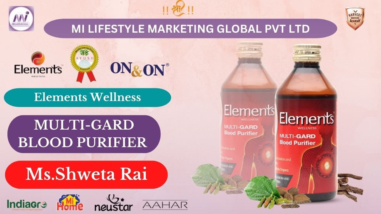 Multi Gard Blood Purifier Product Training | मल्टि गार्ड ब्लड प्युरिफायर | Ms.Shweta Rai 